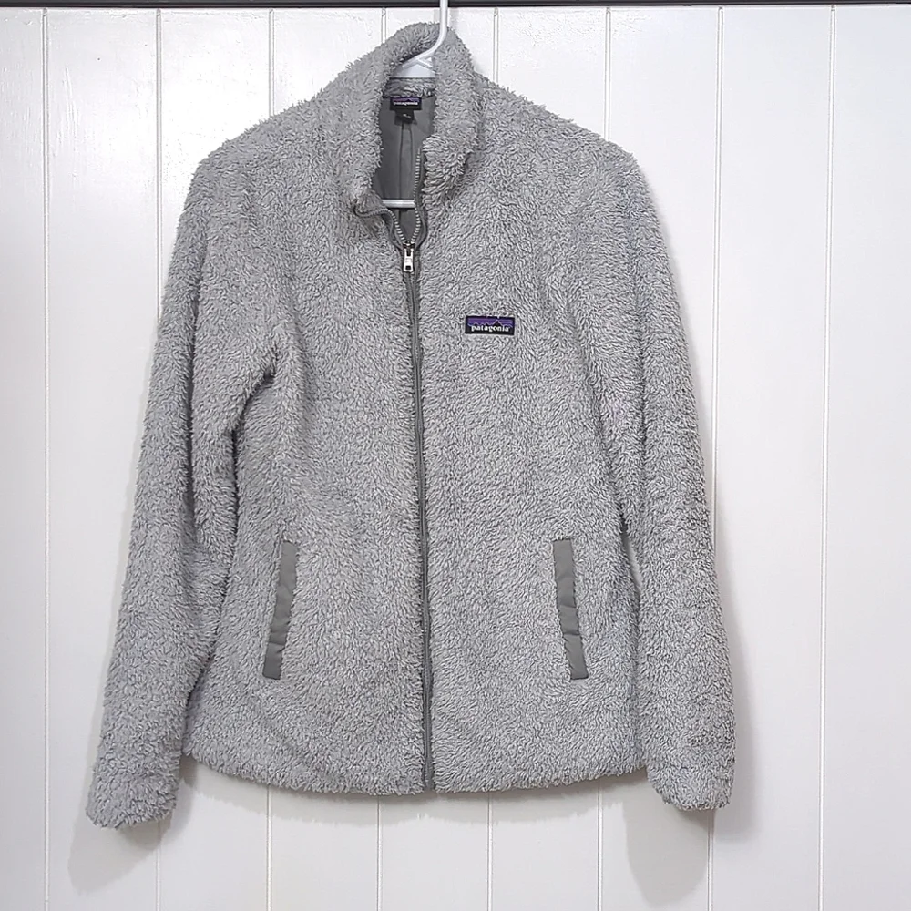 Patagonia Fleece Fuzzy Zip Down Jacket